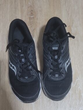 Saucony Grid Cohesion 13 Versafoam Black Training Running Sneakers